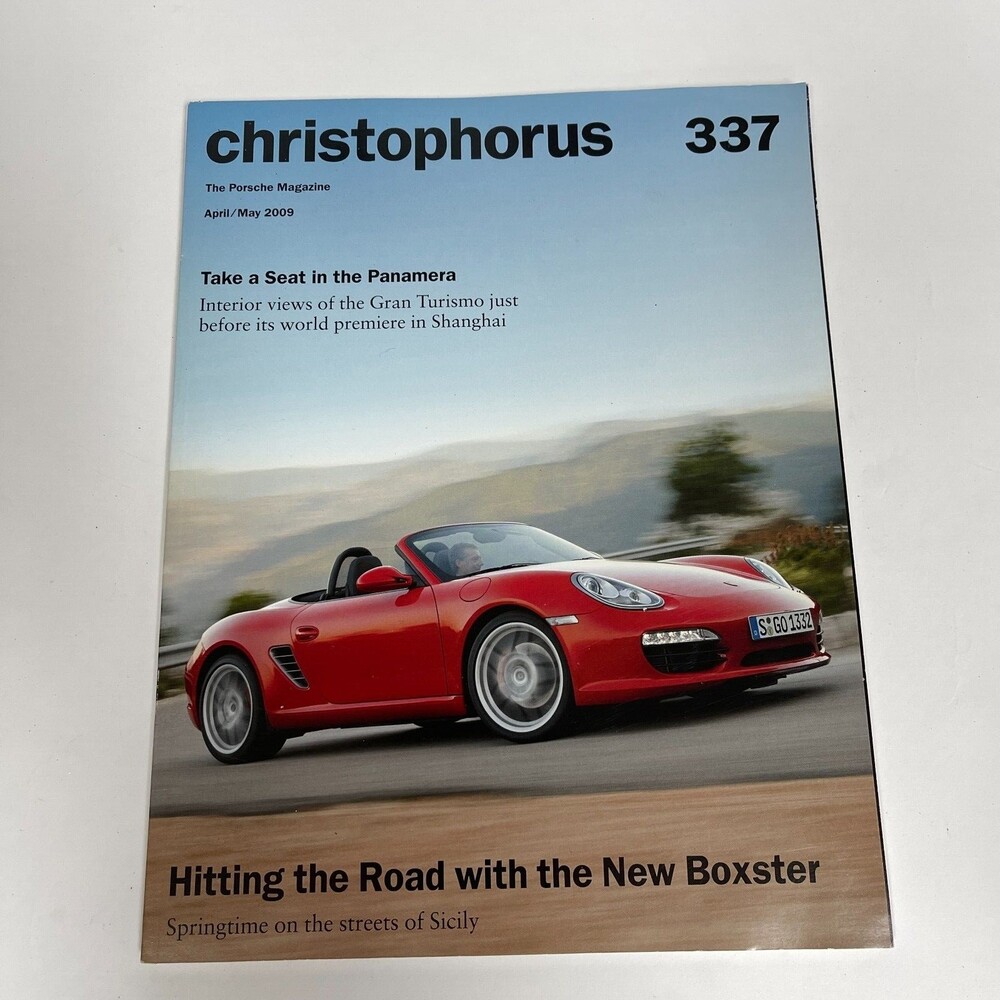 Christophorus Magazine 337 April‎ May 2009 Panamera Boxster